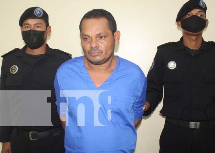 Conferencia de prensa por captura de homicida en Bluefields