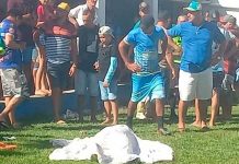 A sangre fría acribillan a hombre en pleno partido de fútbol en Brasil