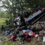 Los accidentes más brutales y sangrientos de los últimos años en Nicaragua Escena de brutal accidente en La Cucamonga, Estelí