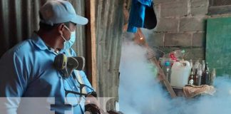 Jornada de fumigación y abatización en barrios de Managua
