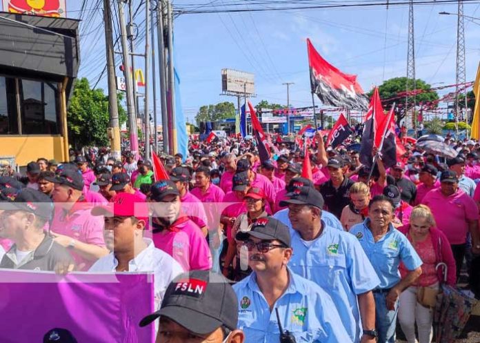 Caminata en Managua en honor a Julio Buitago
