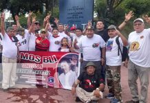 ¡Viva Daniel, viva el Frente! Excombatientes dicen presente este 19 de julio Excombatientes del Ejército de Nicaragua celebran el 19 de julio