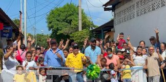 Nuevas calles en el barrio Georgino Andrade, en Managua