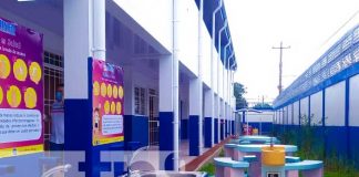 Remodelación de centro escolar en Las Esquinas, San Marcos