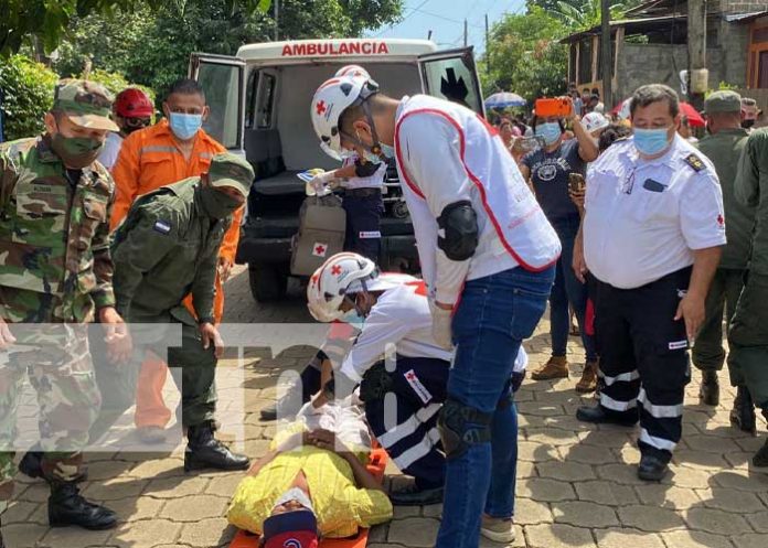 Ejercicio Multiamenzas 2022 en Chinandega