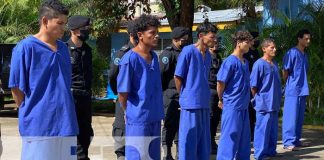Detención de sujetos por cometer delitos en Chinandega