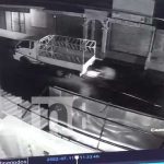 ¡No estaba en la raya! Motorizado vive para contarla en Matiguás (VIDEO) Aparatoso accidente de tránsito en Matiguás
