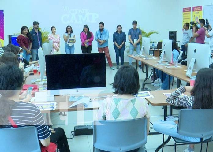 Presentación de una nueva edición de Cine Camp en Nicaragua