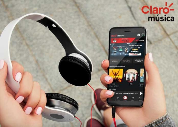 Aplicación de Claro Música