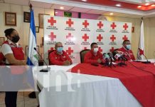 Cruz Roja presentó Plan Operativo para las fiestas tradicionales de Managua Conferencia de prensa de Cruz Roja Nicaragüense, desde Managua
