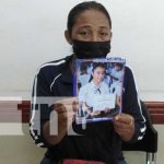 Imagen de jovencita desaparecida en Managua