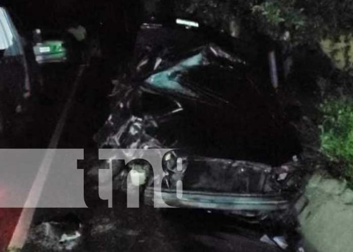 Accidente de tránsito en Diriamba, Carazo