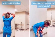 Enfermera es criticada por grabarse llorando por paciente que murió Inaceptable para usuarios de TikTok actuar de enfermera