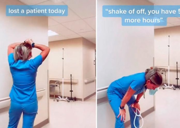 Inaceptable para usuarios de TikTok actuar de enfermera 