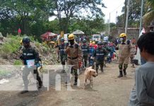 Familias de Managua ejecutan planes de respuestas ante emergencias Ejercicio Multiamenazas desde un barrio de Managua