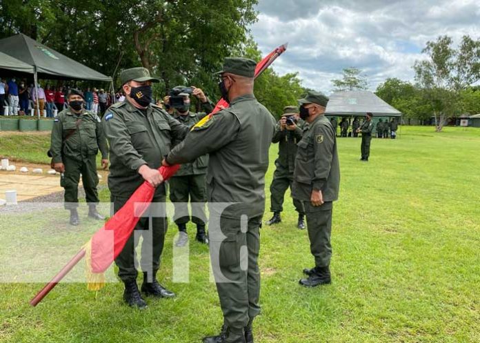 Acto por 2do Comando Militar Regional del Ejército de Nicaragua