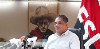 Conferencia de prensa sobre niveles de exportación en Nicaragua
