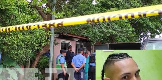 Lugar donde ocurrió el femicidio en Managua + foto del autor
