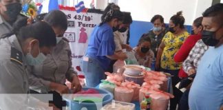 Feria gastronómica en el Ministerio de Gobernación