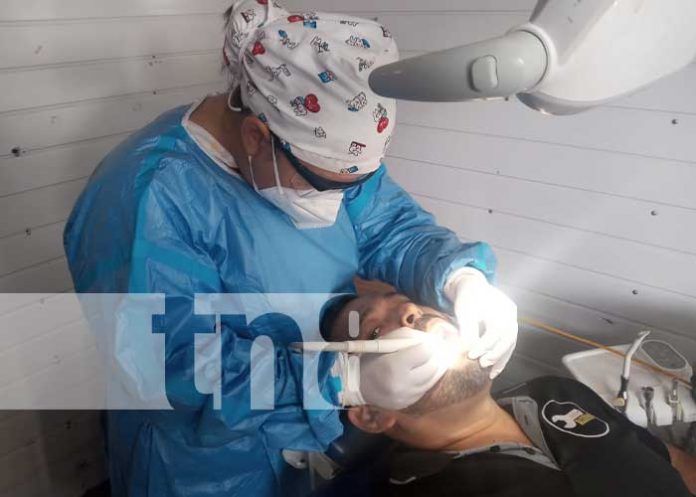 Feria de salud en el barrio Waspan Sur, Managua