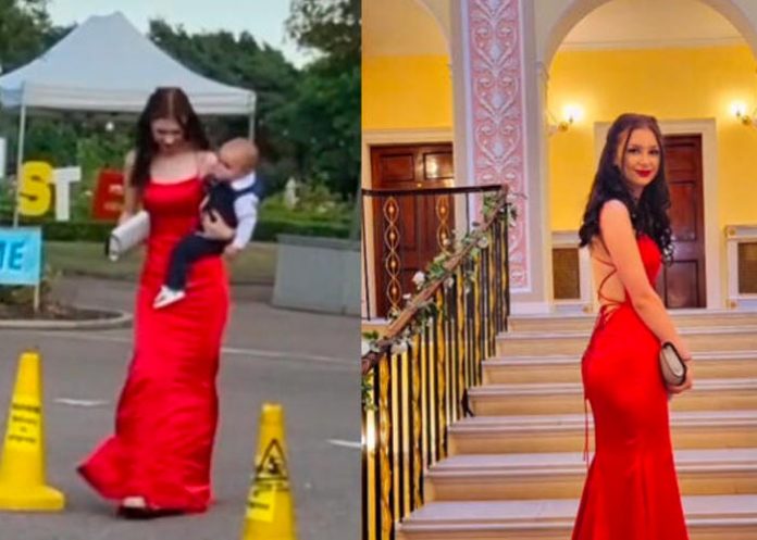 Su bebé no fue impedimento para pausar sus proyectos