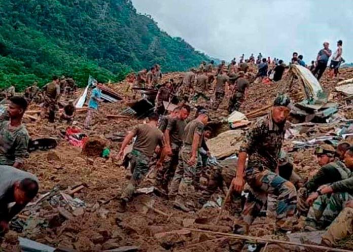 Alud deja al menos 19 muertos y más de 50 desaparecidos en India