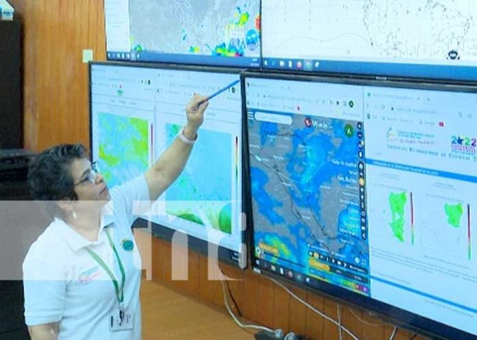 Días soleados y noches con probabilidad de lluvia en Nicaragua