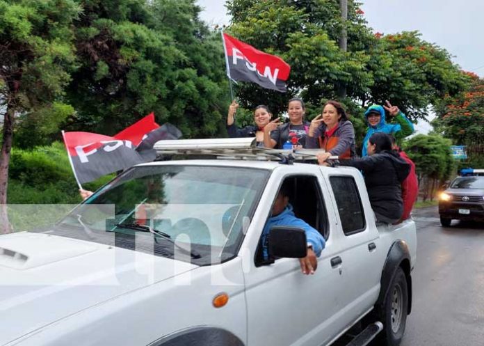 Diana para celebrar el 43/19 en Jinotega