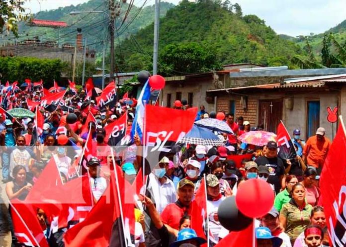 jinotega2 Militancia Sandinista en Jinotega reafirma su compromiso en unidad y victoria