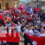 Marea roja y negra se desborda en las calles de Juigalpa Marea roja y negra se desborda en las calles de Juigalpa
