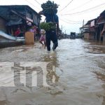 Atienden a familias con viviendas anegadas tras crecida del Río Prinzapolka Crecida del Río Prinzapolka en el Caribe Norte de Nicaragua