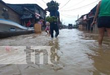 Crecida del Río Prinzapolka en el Caribe Norte de Nicaragua