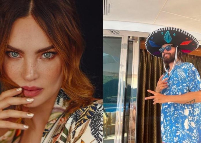 loca1 Belinda compartió publicación muy coqueta con Jared