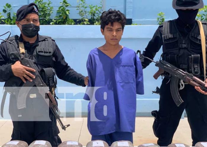 Incautación de marihuana en San Juan de Río Coco, Madriz