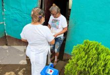 MINSA aplica vacunas anti COVID-19 en el barrio Alfredo Silva, Managua Jornada de vacunación en barrios de Managua
