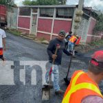 Aumenta la cobertura vial en barrios de Managua Proyecto de Calles para el Pueblo en Managua