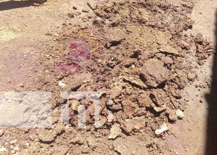 Lugar donde se dio un hecho de salvaje violencia contra una mujer en Masaya