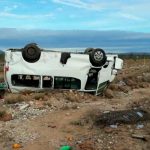 Accidente vial cerca de la frontera de EE.UU.-México deja dos muertos Accidente vial cerca de la frontera de EE.UU.-México deja dos muertos