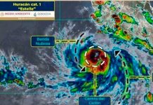 Tormenta “Estelle” ya es huracán categoría 1 en el pacífico de México Tormenta “Estelle” ya es huracán categoría 1 en el pacífico de México