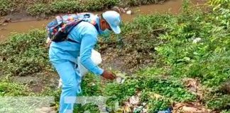 MINSA realiza jornada de limpieza para evitar el dengue en Nandaime