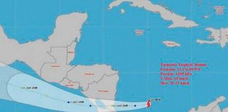 El Gobierno Nicaragua declara alerta amarilla y verde en todo el país