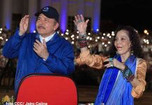 Rosario Murillo, en celebración del 43/19: «Nicaragua es y será siempre libre» Acto por la celebración del 43/19 en Nicaragua el Comandante Daniel Ortega y la Vicepresidenta Rosario Murillo