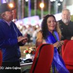 Acto por la celebración del 43/19 en Nicaragua el Comandante Daniel Ortega y la Vicepresidenta Rosario Murillo