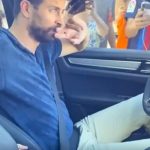 ¿La extraña? Encuentran a Piqué escuchando canción de Shakira Cachan a Piqué escuchando canción en el carro