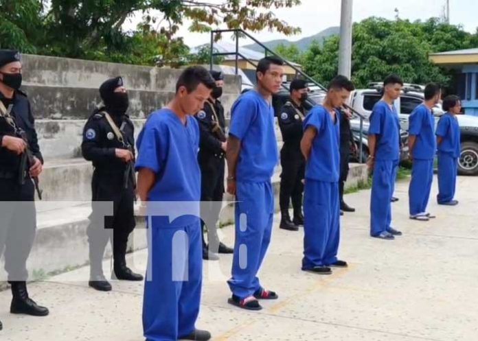 Captura de presuntos delincuentes en Nueva Segovia