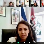 Nicaragua participó en sesión de traspaso de residencia Pro Témpore del SICA Compañera Zoila Müller, Embajadora de Nicaragua en la sesión virtual de cierre de la Presidencia Pro Témpore del SICA