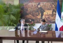 Embajador de México presenta copias de estilo ante Nicaragua Guillermo Zamora Díaz, embajador de México en Nicaragua