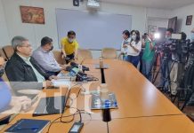 Conferencia de prensa sobre acuerdos entre Nicaragua y China