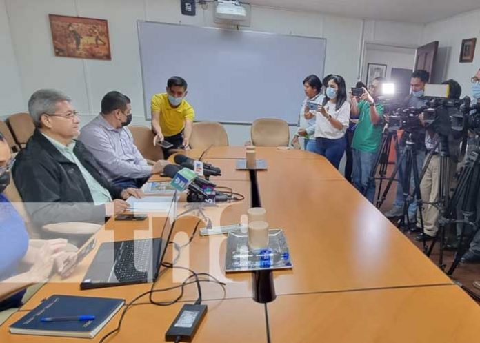 Conferencia de prensa sobre acuerdos entre Nicaragua y China