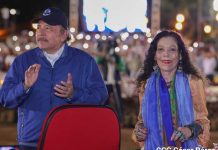 Acto Central del 43/19 de la Revolución Sandinista en Nicaragua